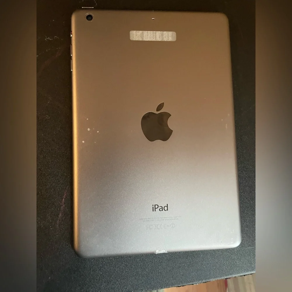 iPad mini 2 16GB - Space Gray with screen protector and case